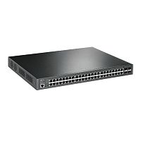 Коммутатор TP-LINK TL-SG3452P JetStream 52-портовый гигабитный управляемый коммутатор уровня 2+ с 48 портами PoE+ (TL-SG3452P) (006273)