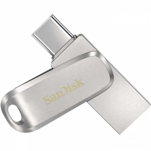 Флэш накопитель 128GB SanDisk Ultra Dual Drive Luxe USB Type-A / USB Type-C (SDDDC4-128G-G46) фото 2