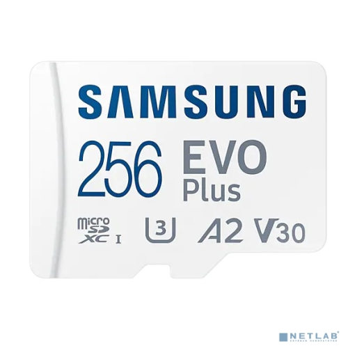 Micro SecureDigital 256Gb Samsung MB-MC256KA/ RU/ KR/ APC EVO PLUS + adapter (MB-MC256KA/RU)