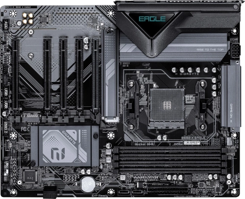 Материнская плата Gigabyte B550 X EAGLE Soc-AM4 AMD B550 4xDDR4 ATX AC`97 8ch(7.1) 2.5Gg RAID+HDMI