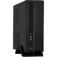 Exegate EX288780RUS Корпус Desktop ExeGate MI-207U-M300 (mini-ITX/ mATX, БП M300 с вент. 8см, 2*USB+1*USB3.0, аудио, черный)