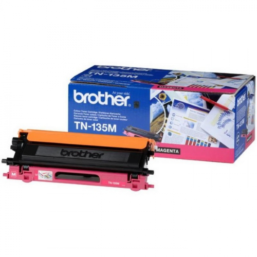 Тонер-картридж Brother TN-135M, пурпурный, 4000 страниц, для HL-4040CN/ 4050CDN, DCP-9040CN, MFC-9440CN (TN135M)
