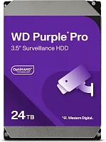 Жесткий диск WD SATA-III 24TB WD241PURP Surveillance Purple Pro (7200rpm) 512Mb 3.5"