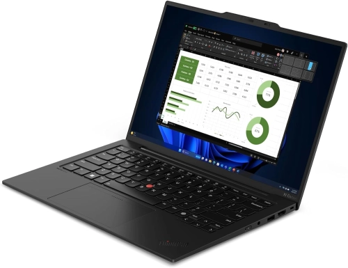 Ноутбук Lenovo ThinkPad X1 Carbon Gen 12 [21KC00A7US] Ultra 7 155U/32GB/512Gb SSD/14 WUXGA, IPS, Touch, 100%sRGB, 400 nits/Backlit/Cam FHD RGB IR/FPR/Win 11Pro фото 3