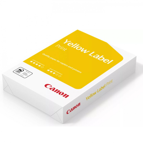 Офисная бумага Canon Yellow Label Print А4 80 гр/м2, 500 листов 5 штук (6821B001)