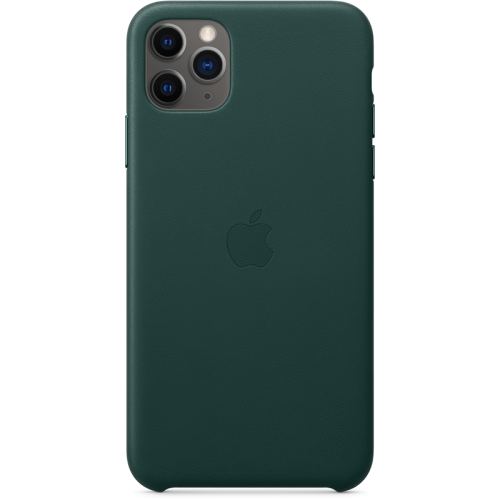 Чехол для iPhone 11 Pro Max/ iPhone 11 Pro Max Leather Case - Forest Green (MX0C2ZM/A)