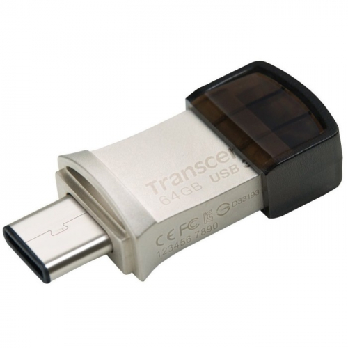 Флеш-накопитель Transcend JetFlash 890S 128 Гб USB 3.0/ C (TS128GJF890S) фото 2