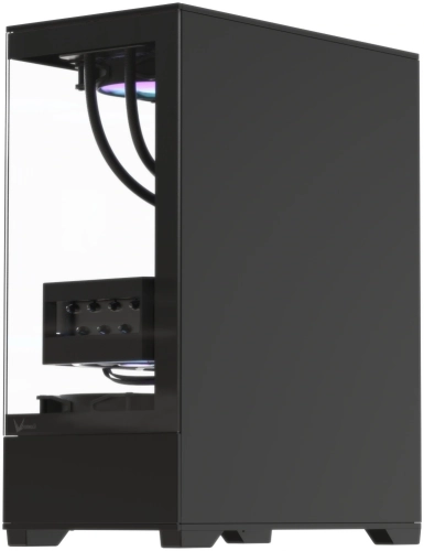 Корпус Formula Crystal Z1 V2 черный без БП ATX 6x120mm 2x140mm 1xUSB2.0 1xUSB3.0 audio bott PSU (CRYSTAL Z1 V2 BLACK) фото 5