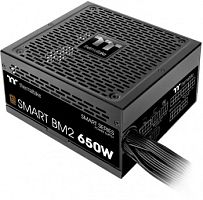 Блок питания Thermaltake ATX 650W SMART BM2 80+ bronze (24+4+4pin) APFC 140mm fan 6xSATA Cab Manag RTL (PS-SPD-0650MNFABE-1)