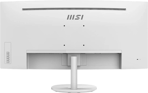 Монитор MSI PRO MP341CQW 34 21:9 UWQHD(3440x1440) VA Curve1500R,1ms(MPRT),3000:1,100M:1,300nit,178/ 178,2xHDMI 2.0,DP 1.2,Tilt,Speaker,VESA,100Hz,White,1y war-ty (9S6-3PB2CT-025) фото 5