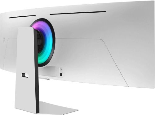 Монитор Samsung 49 Монитор Samsung 49 Odyssey OLED G9 S49DG952SMXUE серебристый OLED LED 0.03ms 32:9 HDMI M/ M матовая HAS 250cd 178гр/ 178гр 5120x1440 240Hz DP DQ USB 12.6кг (LS49DG952SMXUE) фото 4