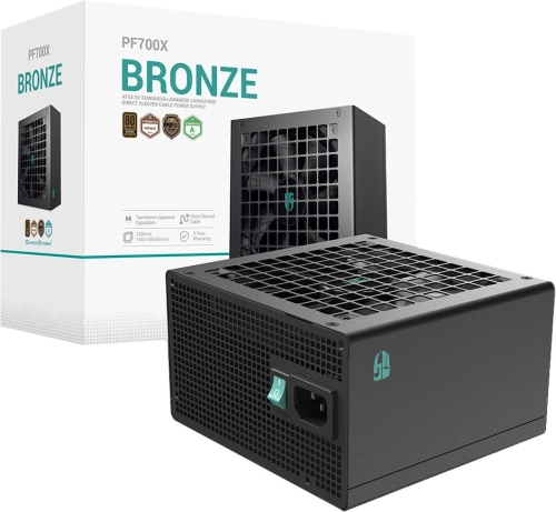 Блок питания Deepcool ATX 700W GamerStorm PF700X 80+ bronze (20+4pin) APFC 120mm fan 6xSATA RTL (R-PF700X-HD0B-WGEU) фото 9