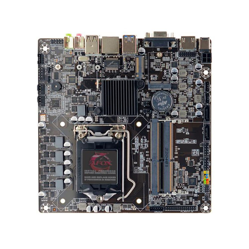 Материнская плата Afox AFOX motherboard intel H510, INTEL® Socket 1200, Mini-ITX (17 x17cm) (AFH510-MI-V2) фото 2