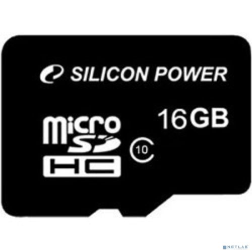 Micro SecureDigital 16Gb Silicon Power SP016GBSTH010V10 {MicroSDHC Class 10}