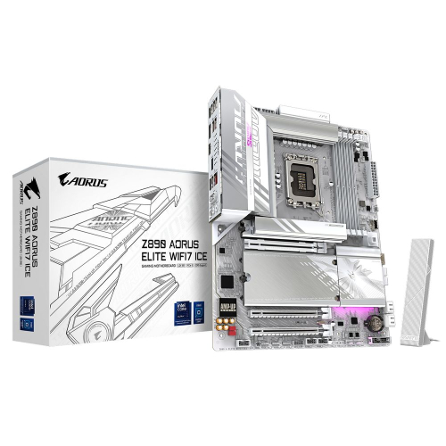 Материнская плата Gigabyte Z890 AORUS ELITE WF7 ICE, RTL (Z890 AORUS ELITE WIFI7 ICE)