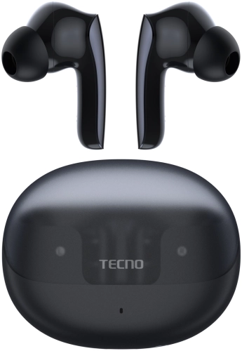 Гарнитура внутриканальные Tecno SC02 черный беспроводные bluetooth в ушной раковине (SC02 BLACK)