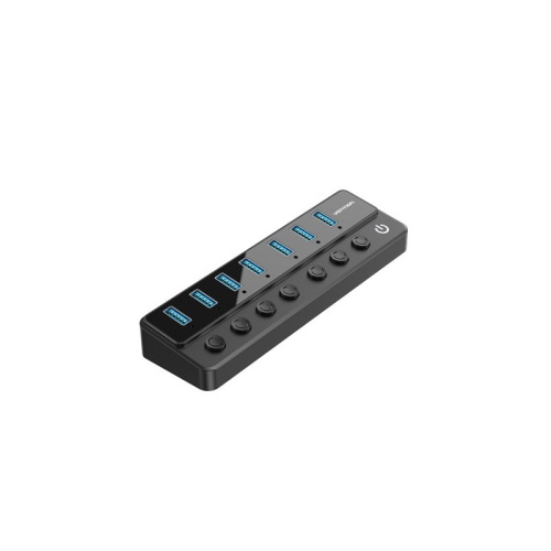 Концентратор Vention OTG USB 3.0 на 7 портов Черный (CHXB0)