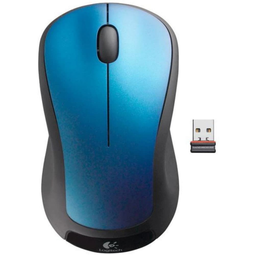 Мышь беспроводная Logitech M310 синяя (910-005248) фото 2