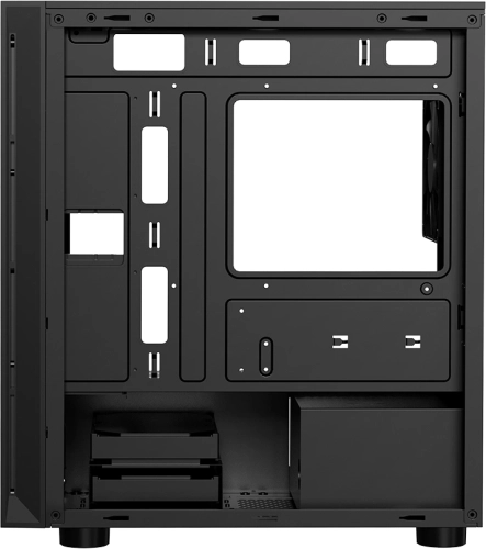 Корпус PcCooler LM300 Argb черный без БП ATX 8x120mm 2x140mm 1xUSB3.0 audio bott PSU (C3-A300BKN1-GL) фото 4