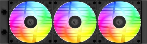 Система водяного охлаждения ID-Cooling FX360 Inf ARGB Soc-AM5/ AM4/ 1151/ 1200/ 2066/ 1700 черный 4-pin 27.2dB Al+Cu 350W Ret фото 3