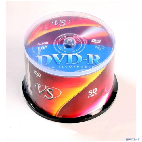 Диски VS DVD-R 4,7 GB 16x CB/ 50 (VSDVDRCB5001)