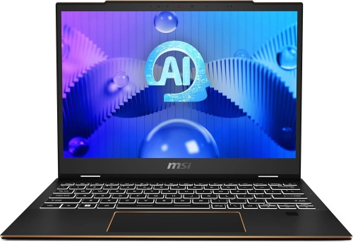 Ноутбук MSI Summit E13 AI Evo A1MTG-001US (9S7-13P411-001) Ноутбук MSI Summit E13 AI Evo A1MTG-001US Core Ultra 7 155H 16Gb SSD1Tb 13.3 IPS Touch FHD+ Win11 black WiFi BT (9S7-13P411-001) фото 2
