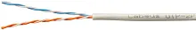 Cabeus UTP-2P-Cat.5e-SOLID-GY Кабель витая пара UTP (U/ UTP), категория 5e, 2 пары (24 AWG) , одножильный, PVC нг(А)-LS, серый (305 м)