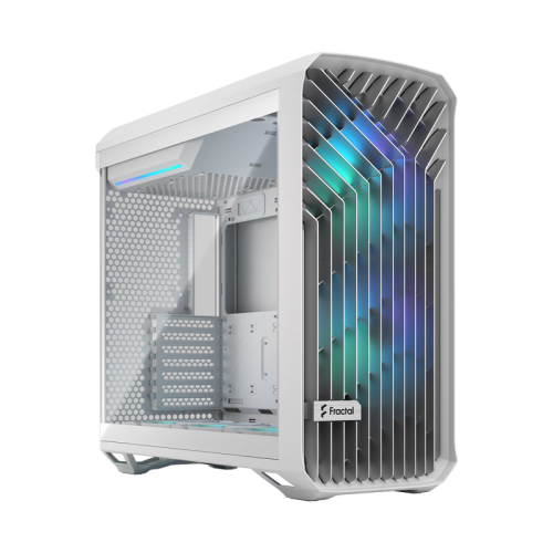 Корпус ПК без блока питания/ Case Fractal Design Torrent RGB TG Clear Tint, Full-Tower, 2x180mm + 3x140mm RGB, 2xUSB-A 3.2 + 1xUSB 3.2 Type-C E-ATX, SSI-CEB, SSI-EEB, ATX, mATX, mITX White (FD-C-TOR1A-07)