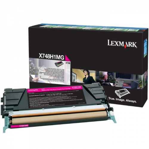 Картридж Lexmark пурпурный 10000 стр. для X748, X748de, X748dte, Return (X748H1MG)