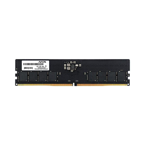 Модуль памяти Afox 32GB DDR5 5600Mhz UDIMM Single Channel Package (1x32GB) PC5-44800, 288- Pin, Non-ECC, Un-Buffered, CL46-46-46-90, 1.1V (AFLD532D6S2P)