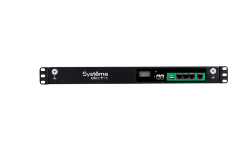 БРП Uniprom, с мониторингом, 1U, 240В, 1Ф, 16A, 10xC13 2xC19, 2м, IEC320 C20 (UP7821)