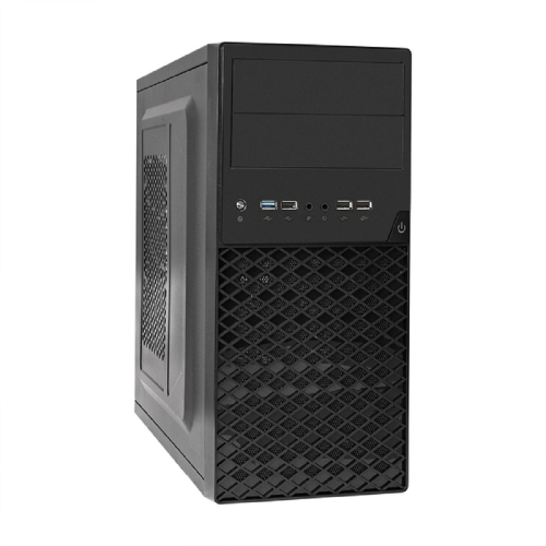 Exegate EX284032RUS Корпус Minitower BA-203U Black, mATX, , 2*USB+1*USB3.0, Audio