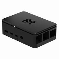 Корпус Raspberry Pi Raspberry Pi 4 Model B Official Case Okdo Standard Series, Black, Retail, для Raspberry Pi 4 Model B (187-3797/ 187-3798)(ASM-1900133-21) RTL {96} (815058)