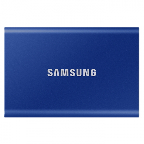 Портативный SSD-накопитель Samsung T7 1 Тб USB 3.2 синий (MU-PC1T0H/ WW) (MU-PC1T0H/WW) фото 2