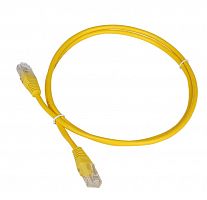 Патч-корд Lanmaster 1 м желтый (LAN-PC45/S6-1.0-YL)