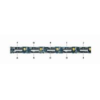 Комплектующие корпусов Chenbro 380-13810-3001A0 пассивный Бэкплейн AS'Y PCB,TRIMODE 2+NVME 8,12G,10 PORT,RM13810b002,REV.A0,W/ ANTI-STATIC BAG