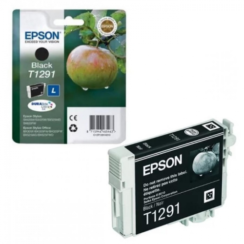 Картридж Epson Epson T1291/C13T12914011/C13T12914012 черный 59 мл для Stylus SX230/235W/SX420W/SX425W/BX305F (150122111)