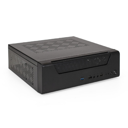 Exegate EX294018RUS Корпус Desktop ExeGate FL-102 (mini-ITX, без БП, 2*USB+1*USB3.0, аудио, черный)