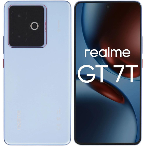 Смартфон Realme GT7T 12+256 RMX5085 12+256 синий (RMX5085 12+256 ICESENSE BLUE)