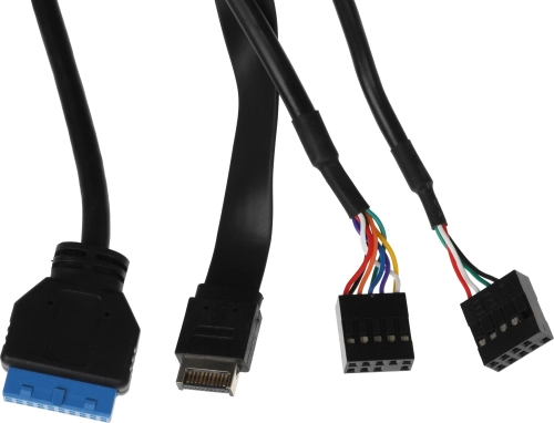 Корпус Accord M3301 черный без БП mATX 1xUSB2.0 1xUSB3.0 1xUSB3.1 audio bott PSU (ACC-M3301) фото 6