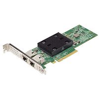 Сетевая карта Dell Broadcom 57416 Dual Port 10Gb Base-T PCIe Adapter low profile, 14G (540-BBVM)