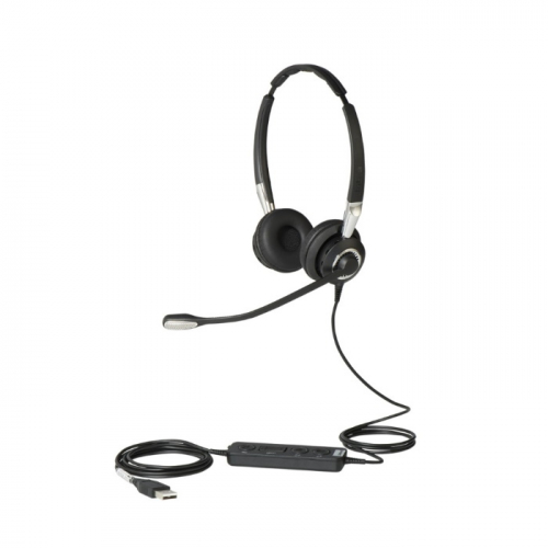 Гарнитура проводная Jabra BIZ 2400 II Duo USB UC Black (2499-829-309) фото 2