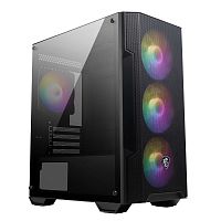 Корпус MSI MAG FORGE M100A Mini-Tower, MATX, 1xUSB 3.0, 2xUSB 2.0, 4x120mm Auto RGB Fan, Acrylic Window, Brown Box (306-7G20A21-809 / 306-7G20A28-HH9)