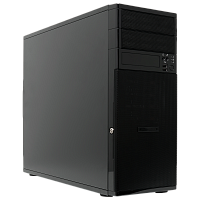 Серверный корпус/ 4-trays Workstation Chassis 2 x 5.25" drive bays 4 x 3.5" swappable HDD trays; 4-port 6 Gbps SAS/ SATA to SATA HDD; no PSU onboard (AC-PS7500 optional) (CS-W43-12C)