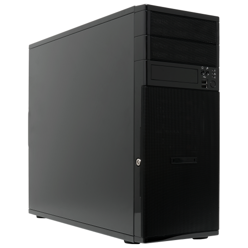 Серверный корпус/ 4-trays Workstation Chassis 2 x 5.25