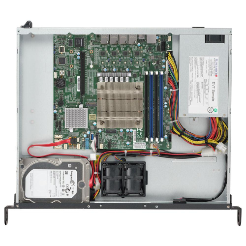 Серверная платформа Supermicro SuperServer 5019C-M4L 1U/ 1x LGA1151/ x4 DIMM/ up 2LFF/ iC242/ 4x GbE/ 1x 300W (SYS-5019C-M4L) фото 2