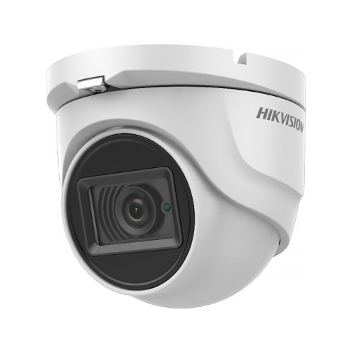 5Мп уличная HD-TVI камера/ 5Мп уличная HD-TVI камера, EXIR ИК 30м, 5Мп CMOS, объектив 2.8мм, угол 98, мех ИК-фильтр, 0.003 Лк@F1.2, 2560х1944@20к/с, WDR 130дБ (DS-2CE76H8T-ITMF (2.8MM))