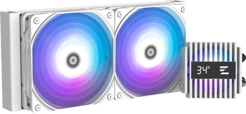 Zalman CPU Liquid Cooler 240mm, ARGB, white (ALPHA2 A24 WHITE) фото 4