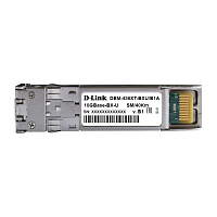 D-Link WDM SFP+ Transceiver, 10GBase-ER, Simplex LC, TX: 1270nm, RX: 1330nm, Single-mode, 40KM (436XT-BXU/ 40KM/ B1A) (436XT-BXU/40KM/B1A)