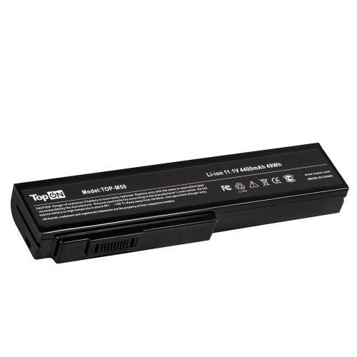 Батарея для ноутбука TopON 68056 11.1V 4400mAh литиево-ионная (TOP-M50)